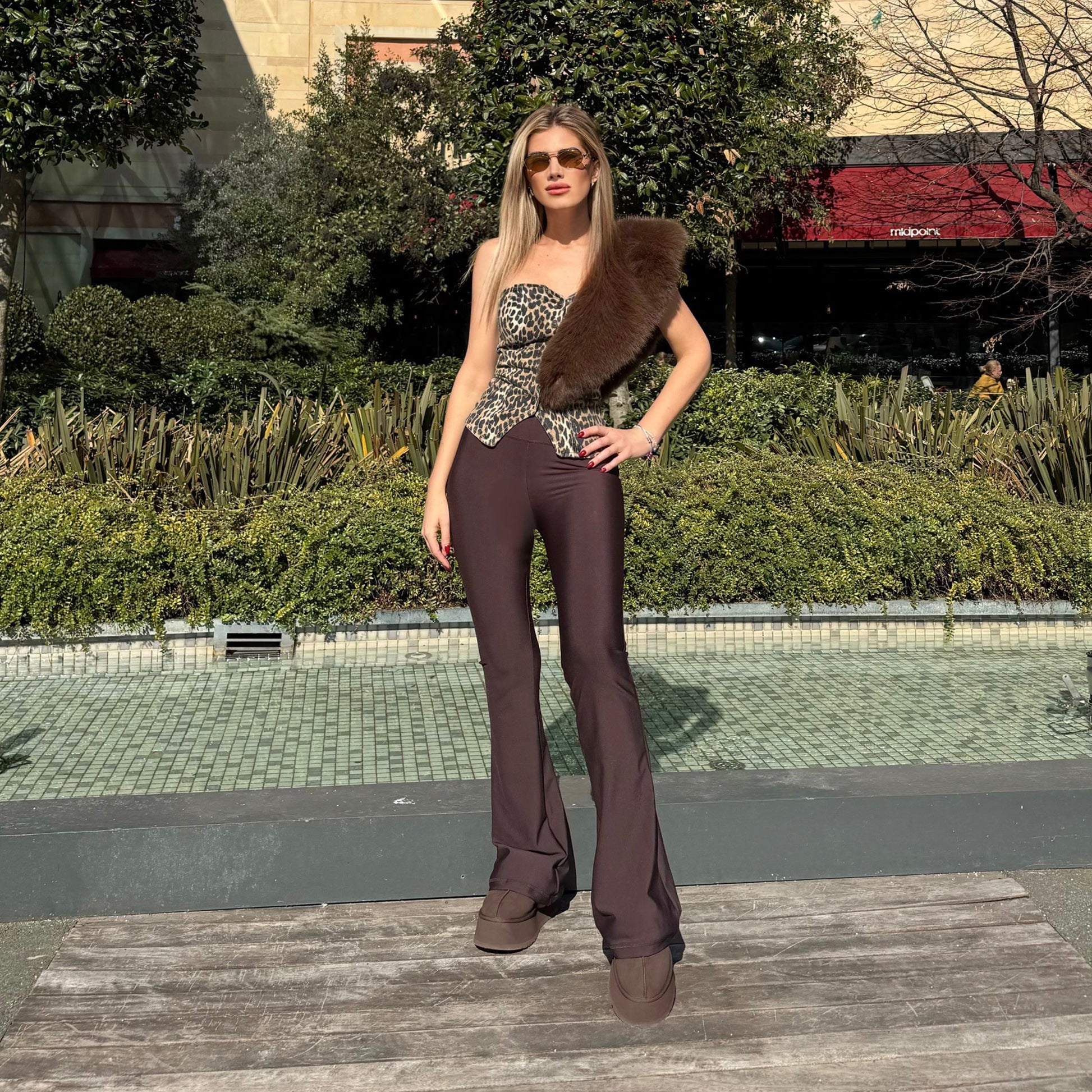 Clara - Kahve İspanyol Paça - Seja Store