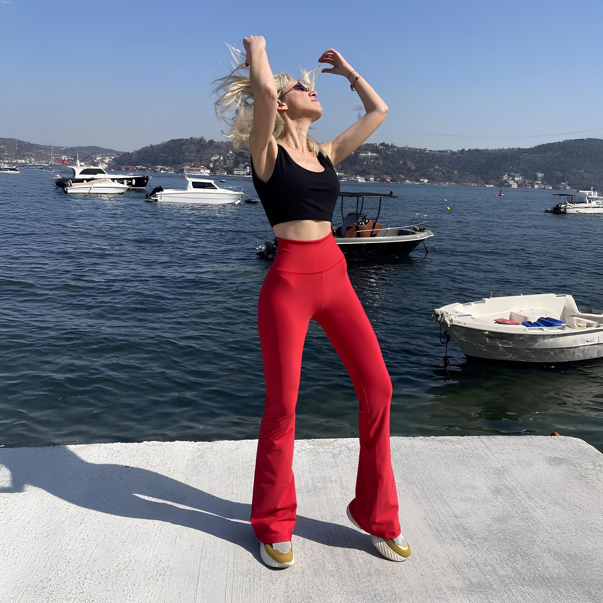 Clara - Kırmızı İspanyol Paça - Seja Store