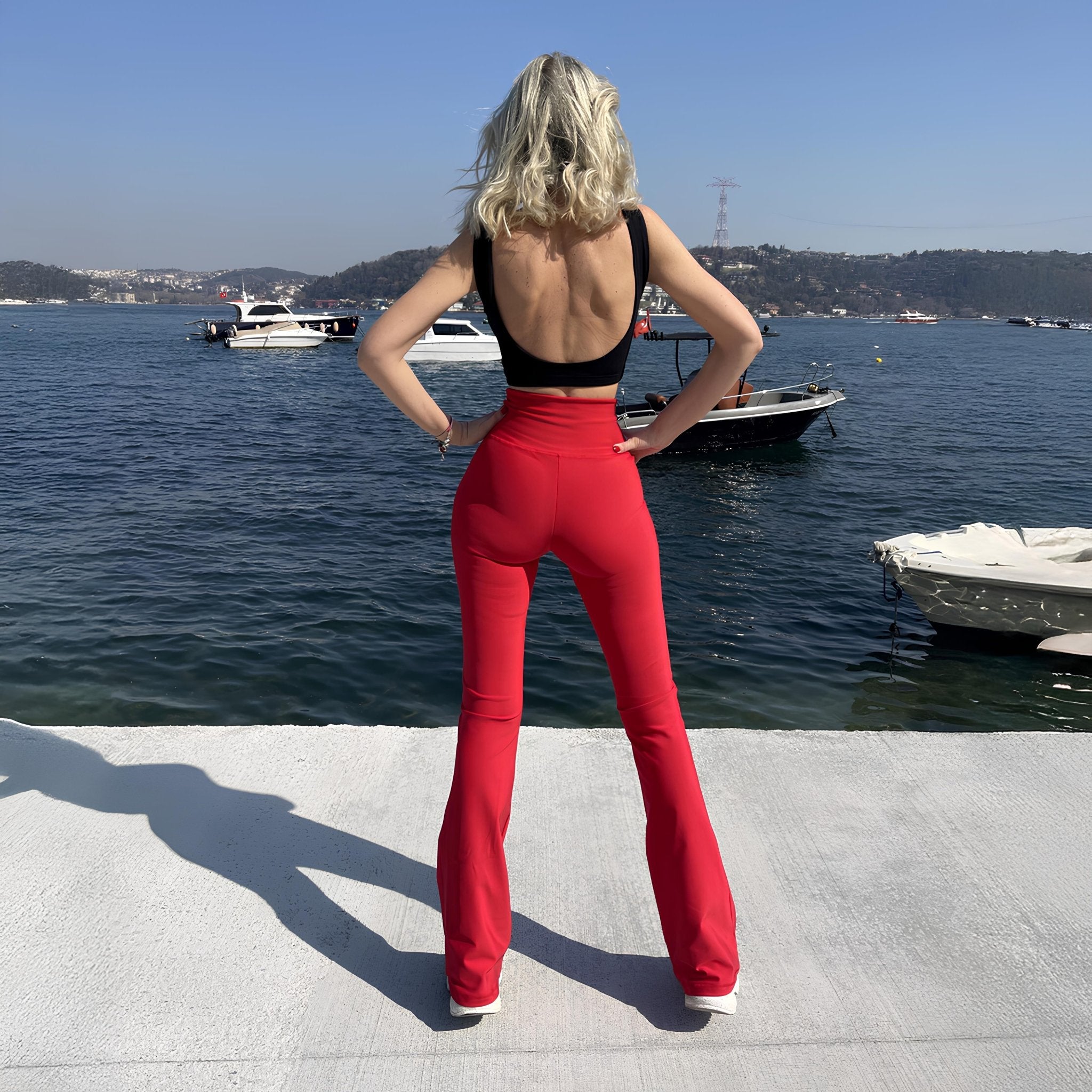 Clara - Kırmızı İspanyol Paça - Seja Store