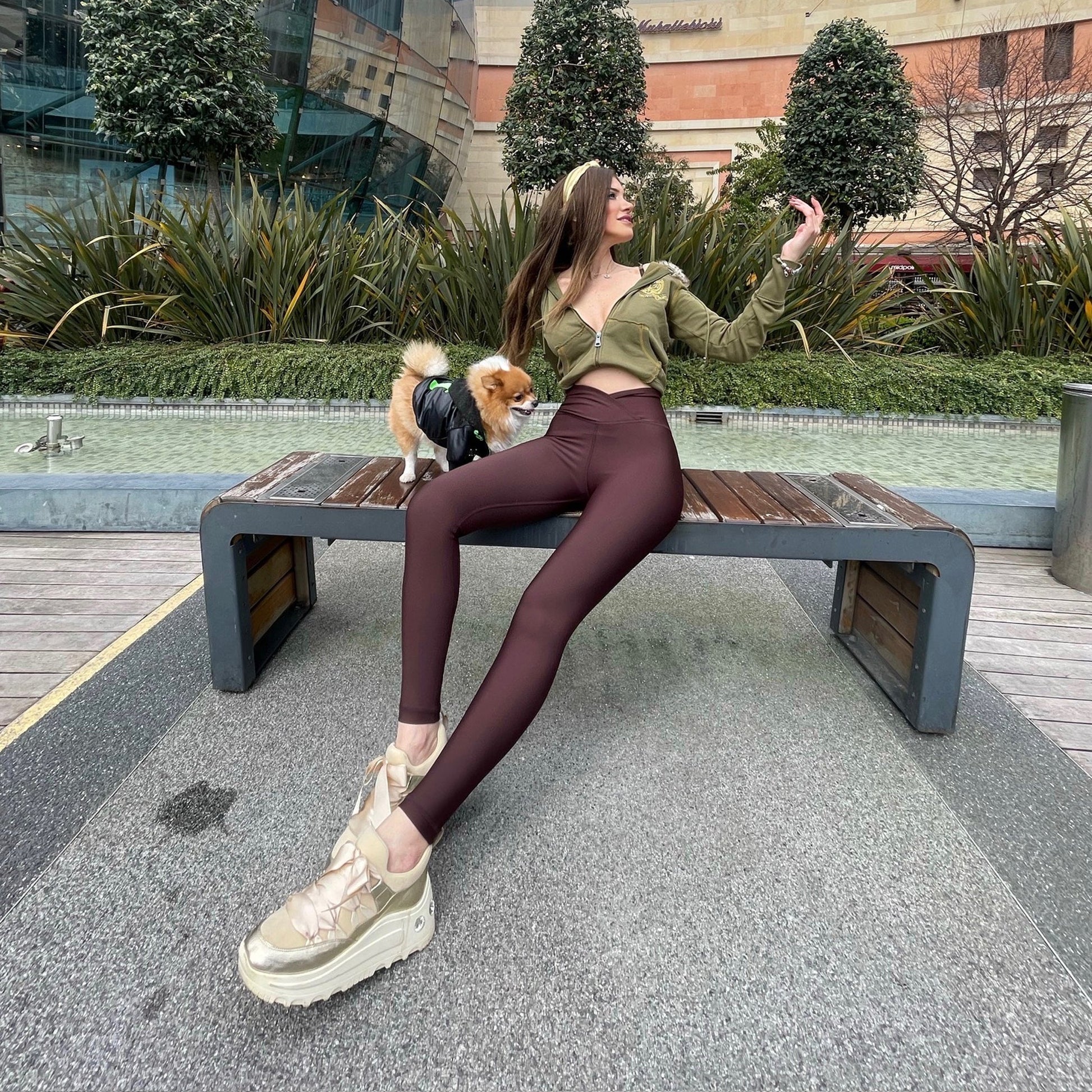 Melina - Kahverengi - Seja Store