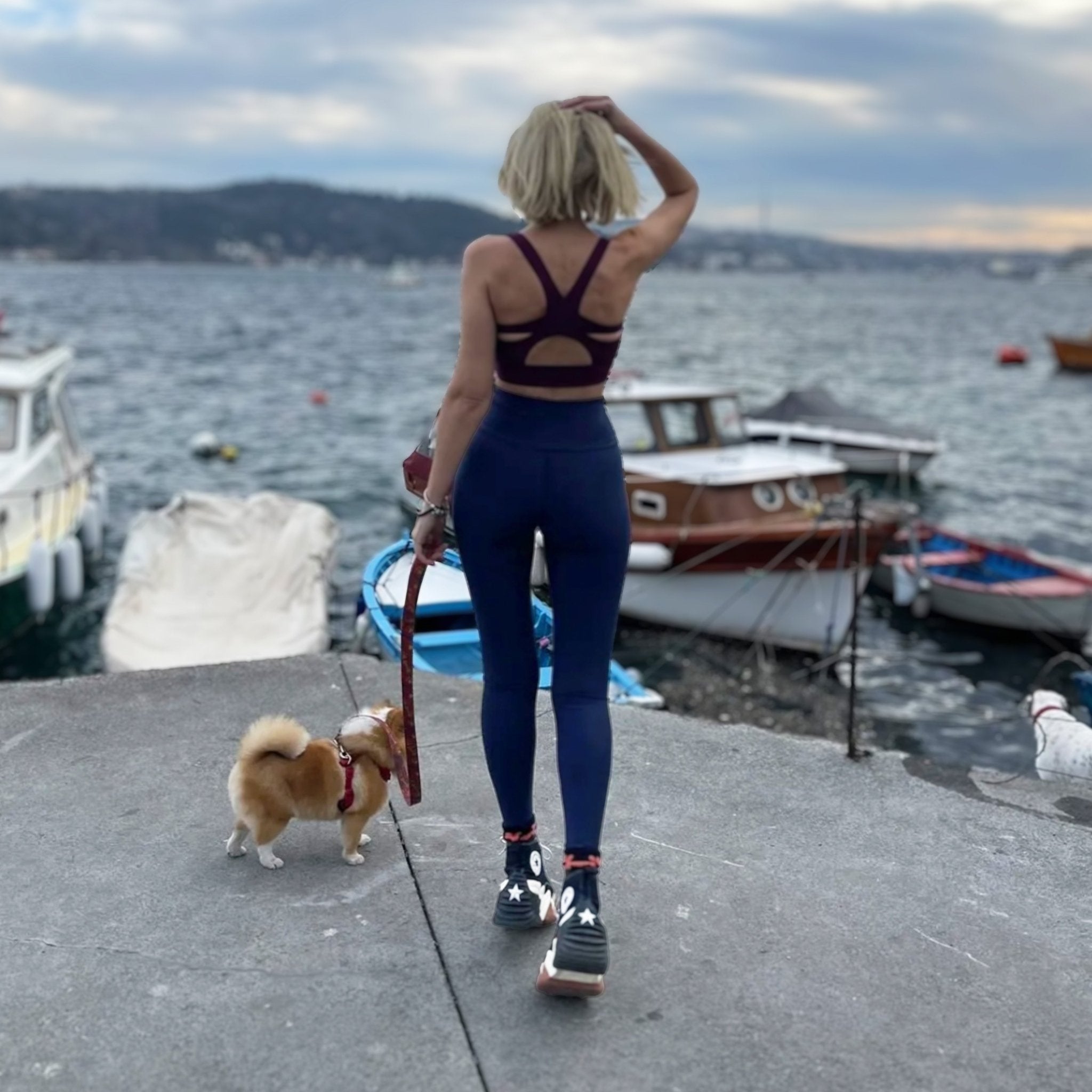 Melina - Lacivert - Seja Store