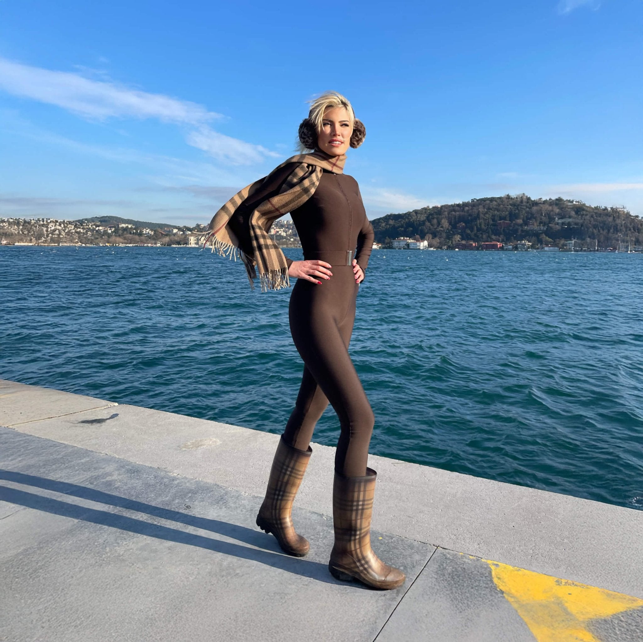 Polarlı - Helen Kahverengi - Seja Store