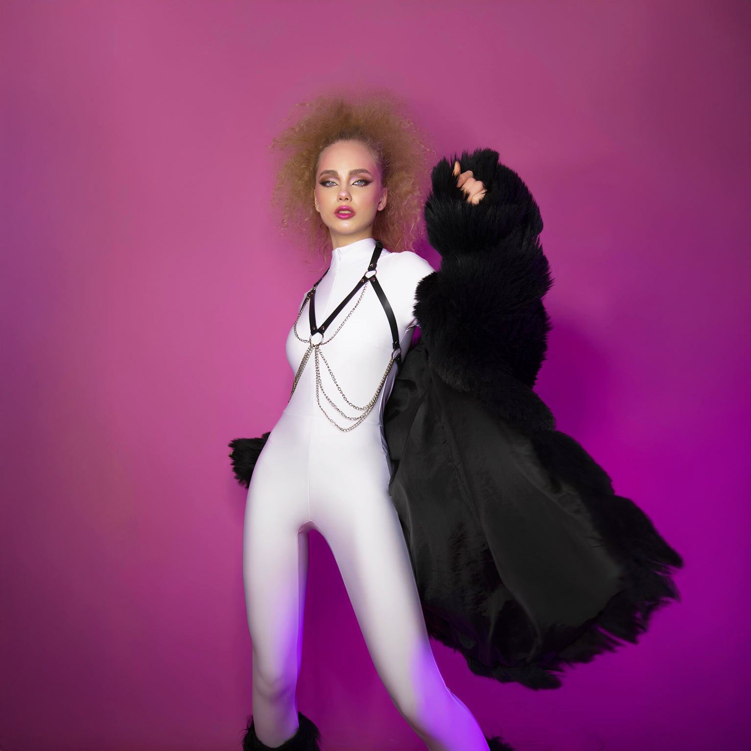 Uzun Kollu - Beyaz - Seja Store