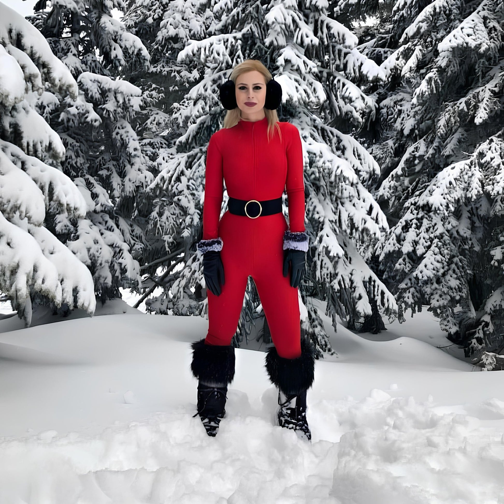 Uzun Kollu - Kırmızı - Seja Store