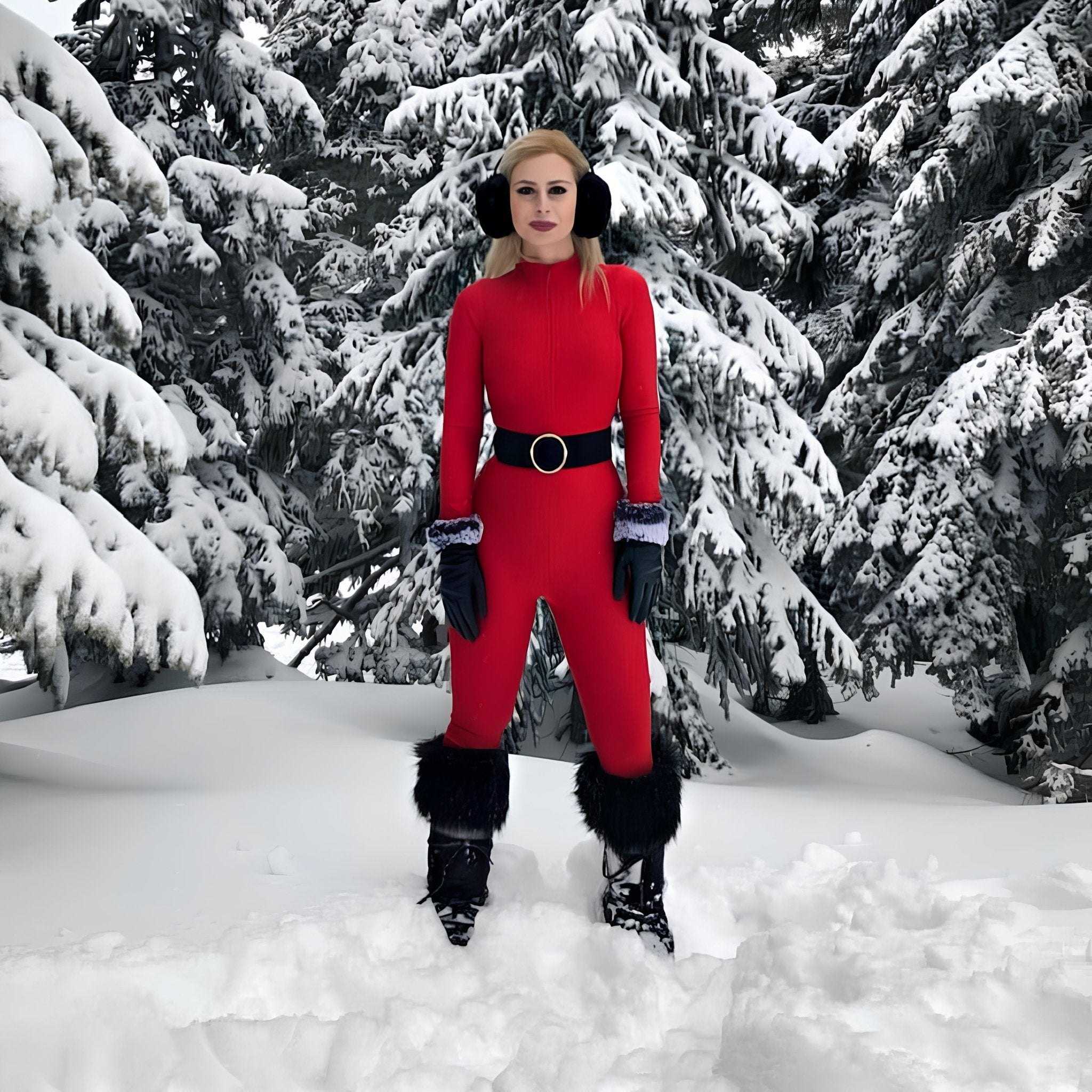 Uzun Kollu - Kırmızı - Seja Store