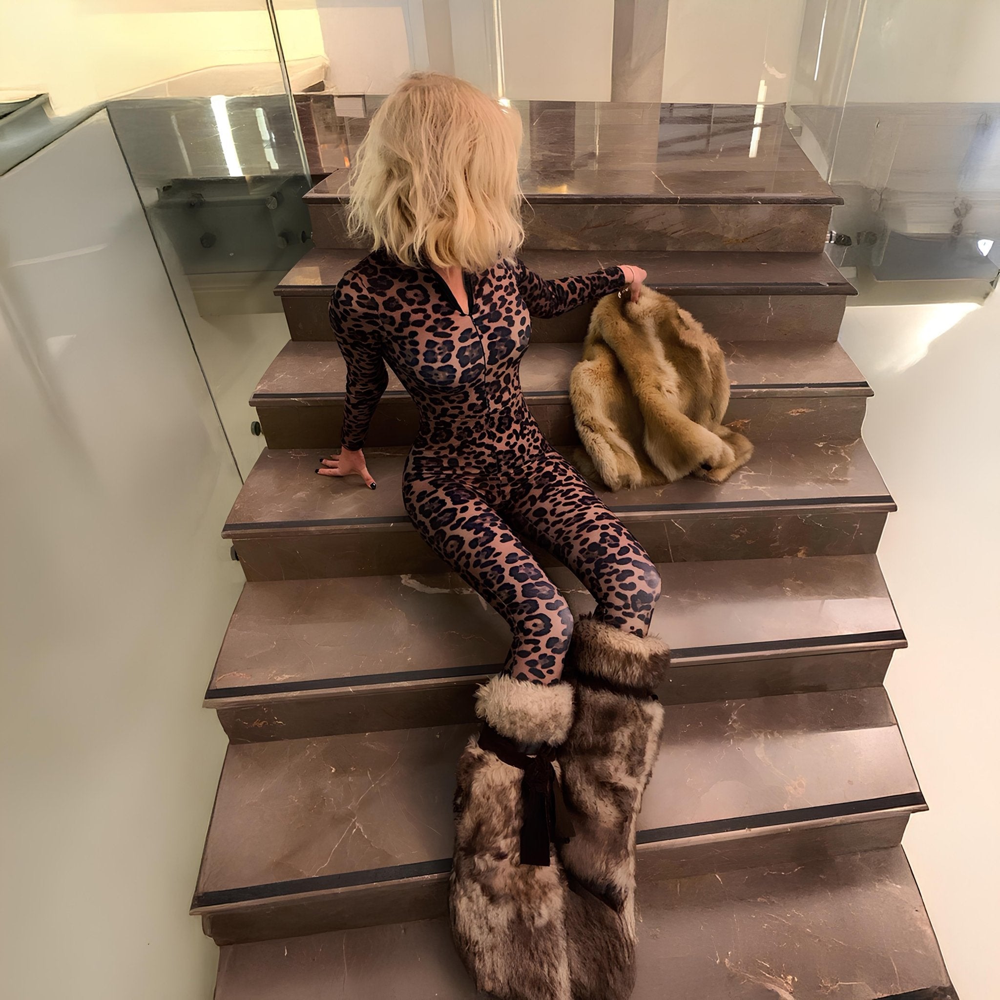 Uzun Kollu - Leopar - Seja Store