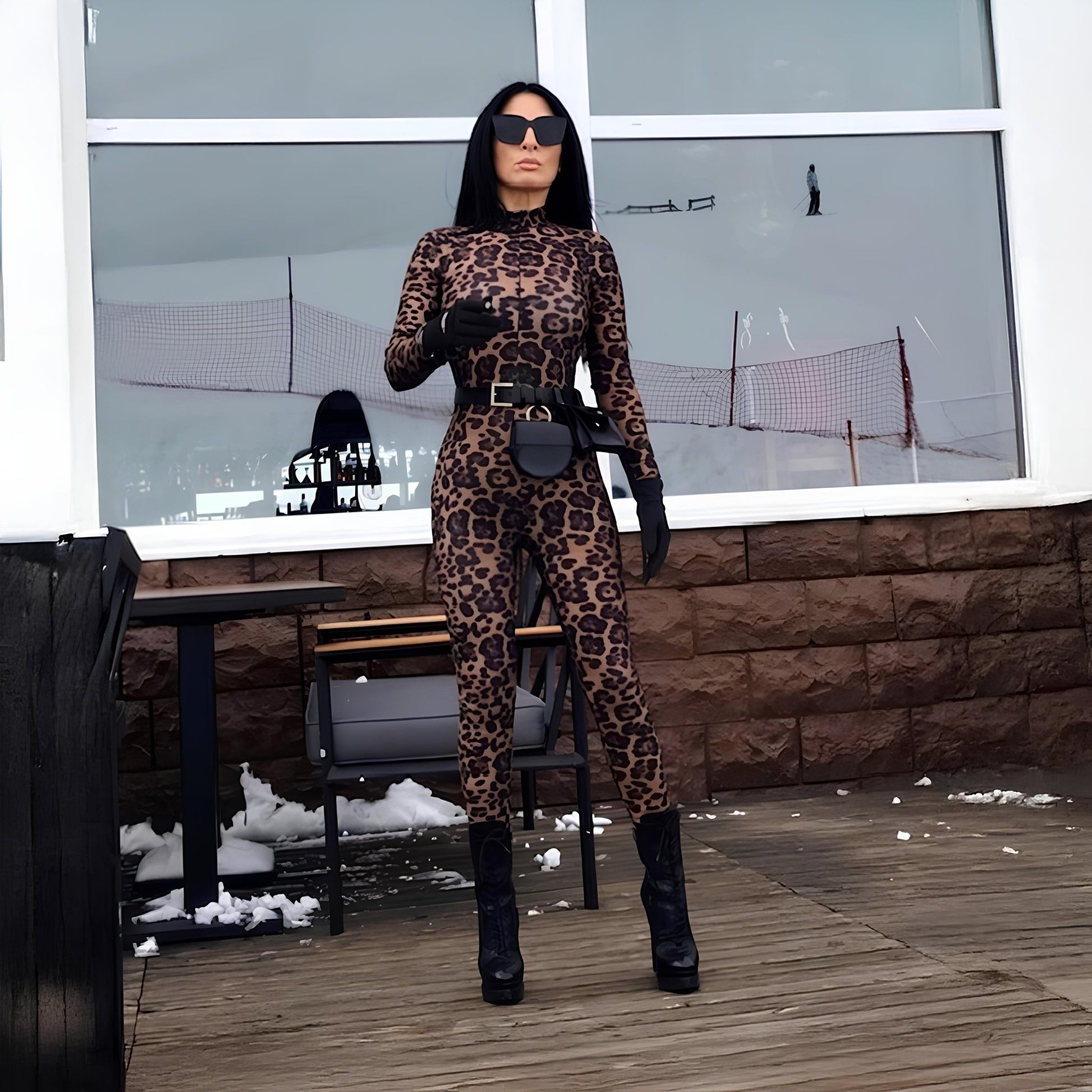 Uzun Kollu - Leopar - Seja Store